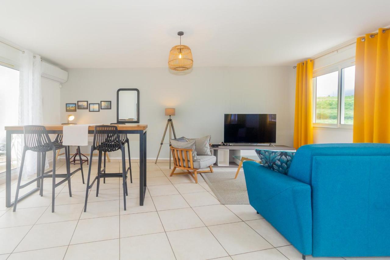 Cap Homard - Spacieux Apt - Magnifique Vue Mer -Proche Plage Saint-Gilles-les Bains Esterno foto
